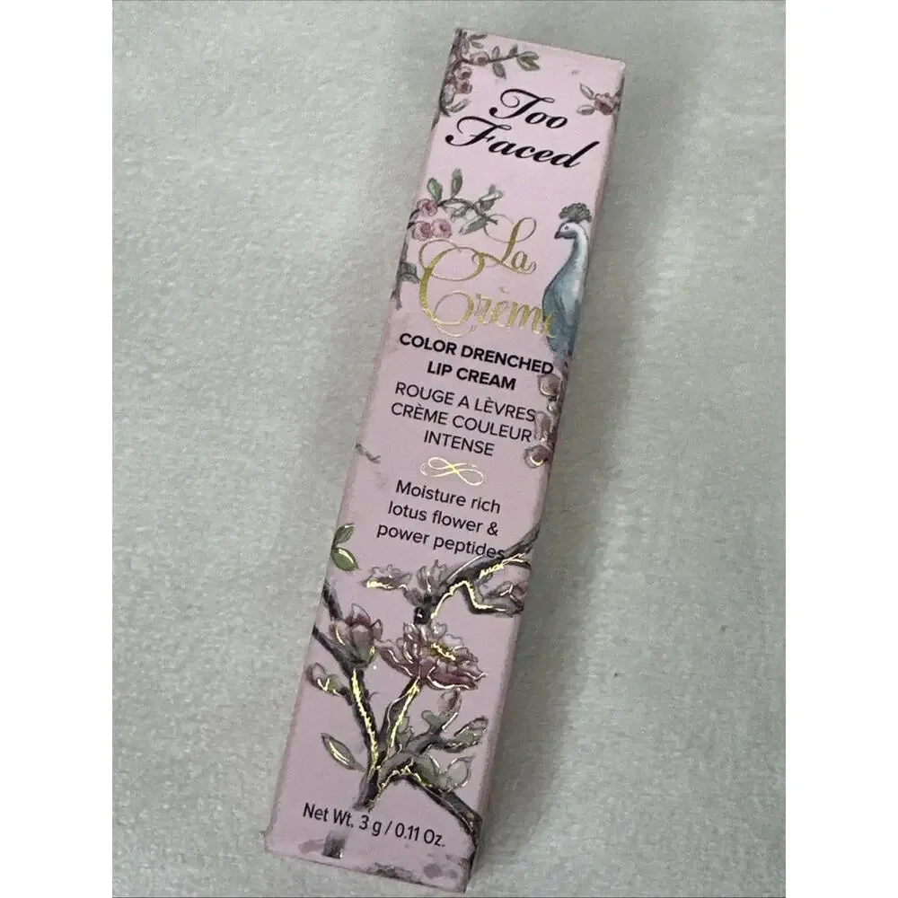 Too Faced RAZZLE DAZZLE ROSE La Creme Lipstick (0.11 oz.) NWB Hard To Find